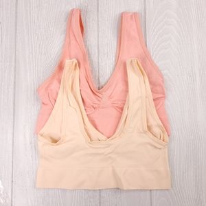 Rhonda Shear AhhLette Seamless Bralette 2PK